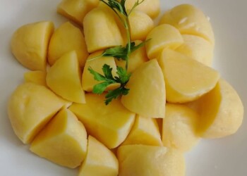 Pomme de terre épluchée quartier prête à cuire 4ème Gamme