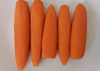 Carotte entière épluchée éboutée prête à cuire 4ème Gamme