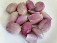 Fraîche découpe fruits et légumes : Échalote entier épluchée prête à cuire
